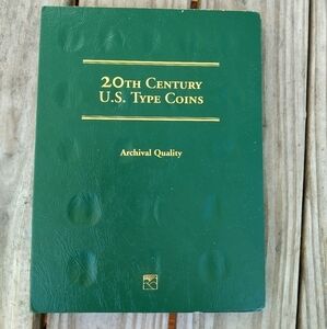 New Old Stock Littleton 20th Century U S. Type Coins Book Holder Silver Coins